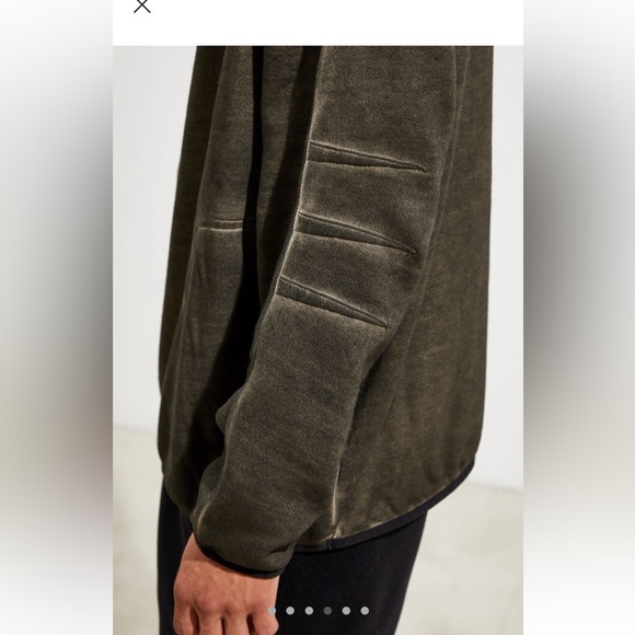 UO utility hoodie olive green - Picture 6 of 10